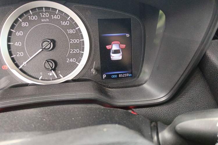 Used Toyota Corolla 2021 TNGA 1.5L CVT Elite Edition Odometer Close Up