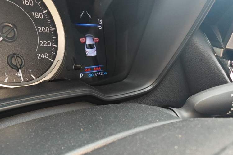 Used Toyota Corolla 2021 1.2T S-CVT Elite PLUS Edition Odometer Close Up
