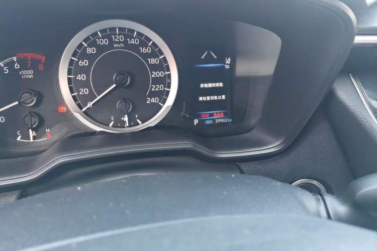 Used Toyota Corolla 2021 1.2T S-CVT Elite PLUS Edition Odometer Close Up