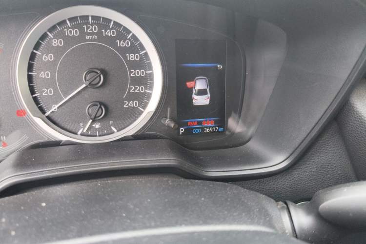 Used Toyota Corolla 2021 1.2T S-CVT Pioneer PLUS Edition Odometer Close Up