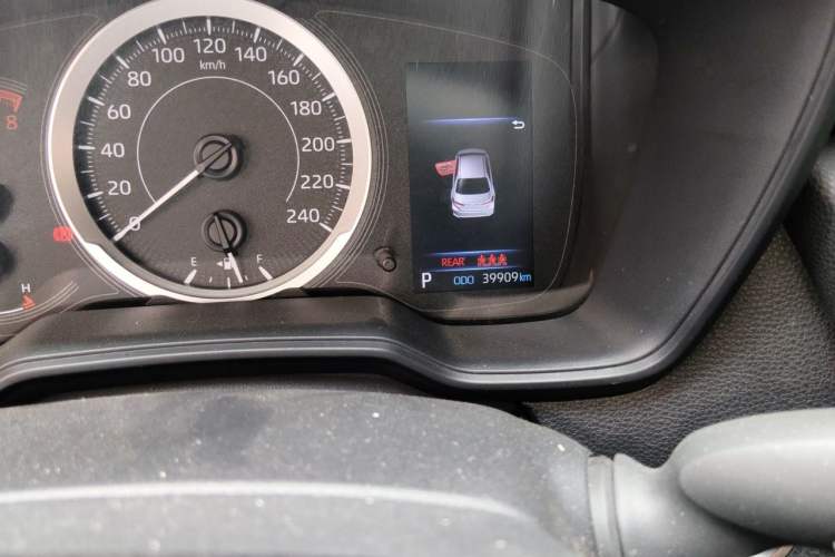 Used Toyota Corolla 2021 1.2T S-CVT Elite PLUS Edition Odometer Close Up
