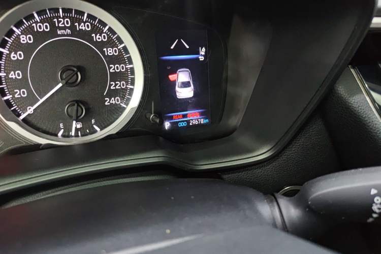 Used Toyota Corolla 2021 TNGA 1.5L CVT Elite Edition Odometer Close Up