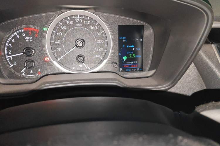 Used Toyota Corolla 2021 1.2T S-CVT Elite Edition Odometer Close Up