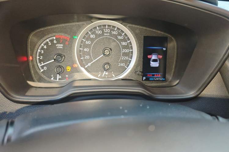 Used Toyota Corolla 2021 1.2T S-CVT Elite PLUS Edition Odometer Close Up