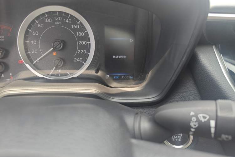 Used Toyota Corolla 2021 1.2T S-CVT Elite PLUS Edition Odometer Close Up