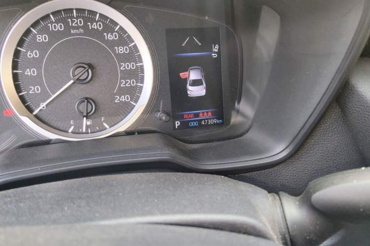 Used Toyota Corolla 2021 1.2T S-CVT Elite PLUS Edition Odometer Close Up