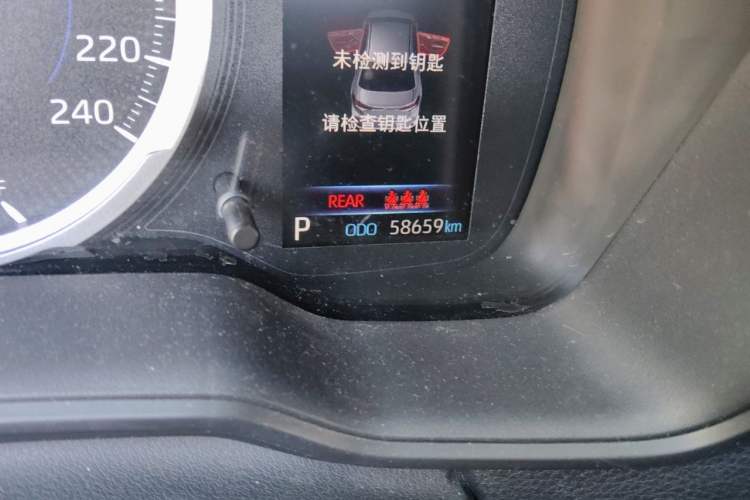 Used Toyota Corolla 2021 Dual-Motor 1.8L E-CVT Elite Edition Odometer Close Up