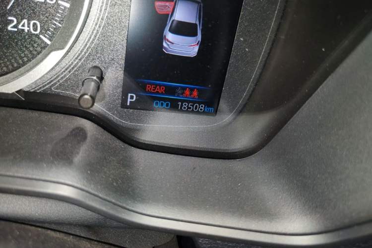 Used Toyota Corolla 2021 1.2T S-CVT Pioneer PLUS Edition Odometer Close Up