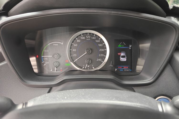 Used Toyota Corolla 2021 Dual-Motor 1.8L E-CVT Elite Edition Odometer Close Up