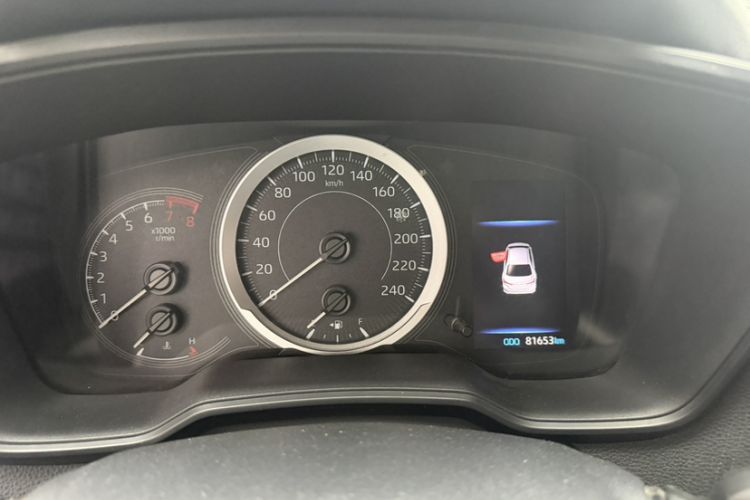 Used Toyota Corolla 2021 TNGA 1.5L CVT Pioneer Edition Odometer Close Up