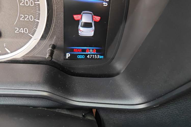 Used Toyota Corolla 2021 1.2T S-CVT Elite PLUS Edition Odometer Close Up