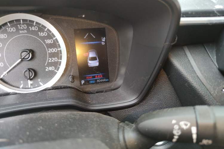 Used Toyota Corolla 2021 1.2T S-CVT Pioneer PLUS Edition Odometer Close Up