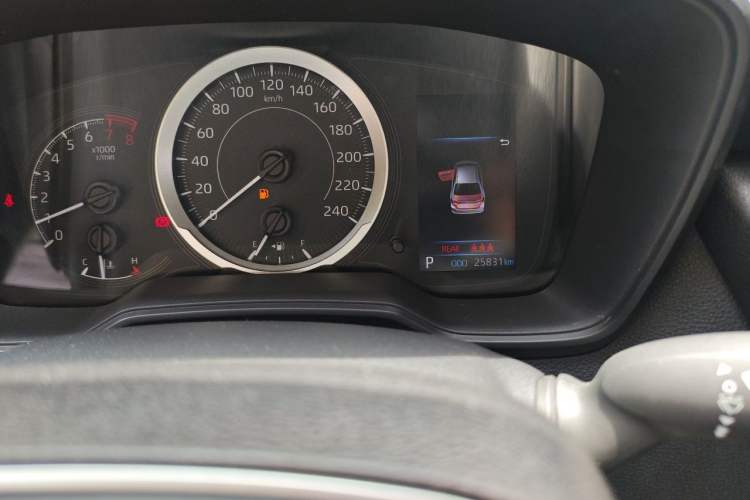 Used Toyota Corolla 2021 TNGA 1.5L CVT Pioneer Edition Odometer Close Up