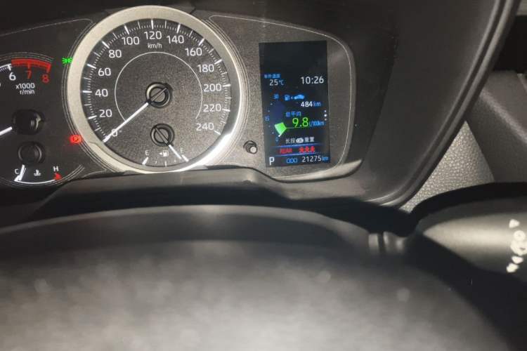 Used Toyota Corolla 2021 1.2T S-CVT Elite PLUS Edition Odometer Close Up