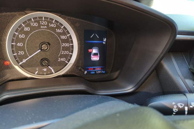 Used Toyota Corolla 2021 1.2T S-CVT Pioneer PLUS Edition Odometer Close Up