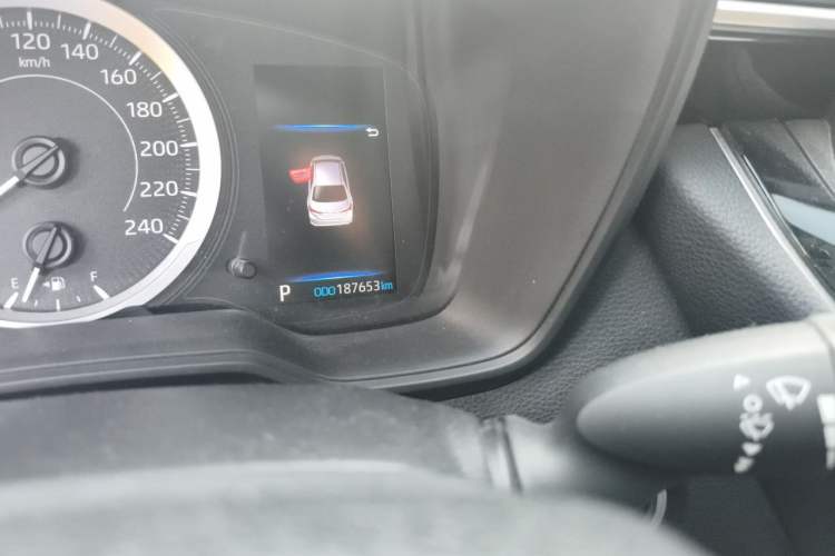 Used Toyota Corolla 2021 1.2T S-CVT Elite PLUS Edition Odometer Close Up