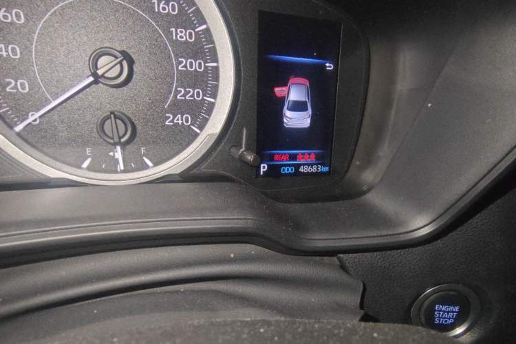 Used Toyota Corolla 2021 1.2T S-CVT Elite PLUS Edition Odometer Close Up