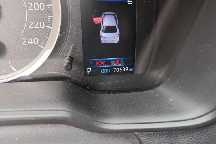 Used Toyota Corolla 2021 1.2T S-CVT Elite PLUS Edition Odometer Close Up