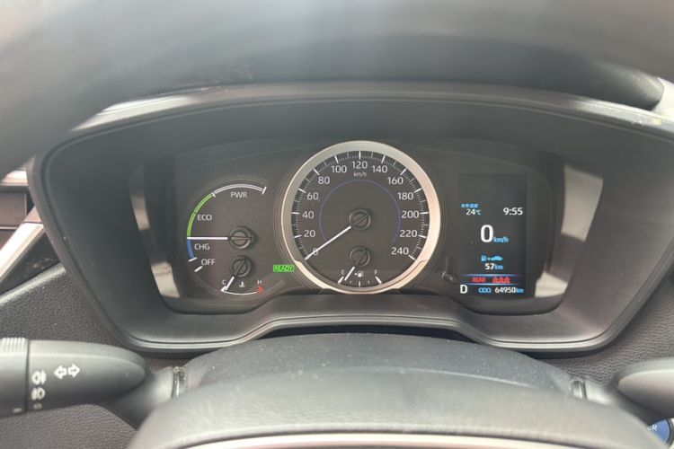 Used Toyota Corolla 2021 Dual-Motor 1.8L E-CVT Elite Edition Odometer Close Up