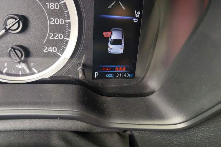 Used Toyota Corolla 2021 1.2T S-CVT Elite PLUS Edition Odometer Close Up