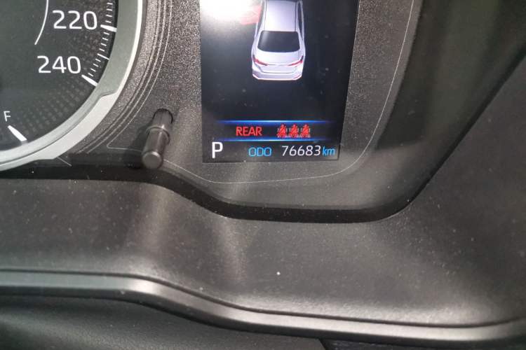 Used Toyota Corolla 2021 1.2T S-CVT Elite PLUS Edition Odometer Close Up