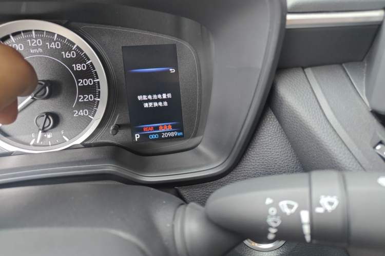 Used Toyota Corolla 2021 1.2T S-CVT Pioneer PLUS Edition Odometer Close Up