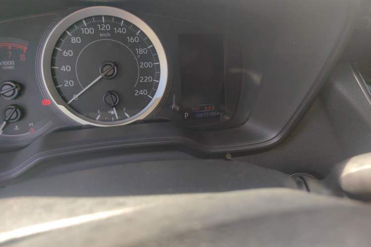 Used Toyota Corolla 2021 1.2T S-CVT Elite PLUS Edition Odometer Close Up