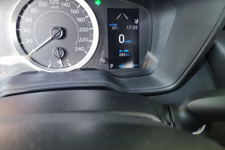 Used Toyota Corolla 2021 1.2T S-CVT Elite PLUS Edition Odometer Close Up