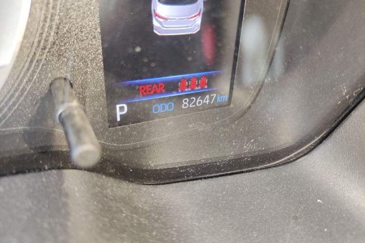 Used Toyota Corolla 2021 1.2T S-CVT Sport Edition Odometer Close Up