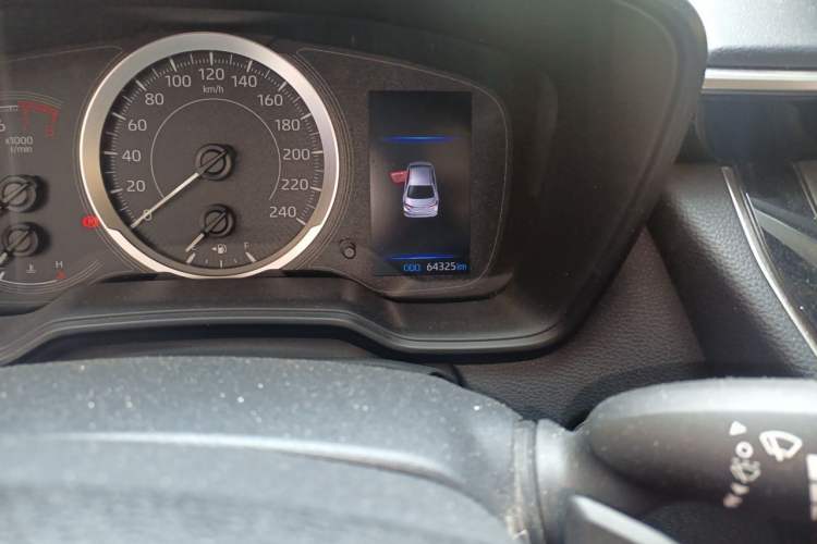 Used Toyota Corolla 2021 TNGA 1.5L CVT GR SPORT Sport Edition Odometer Close Up
