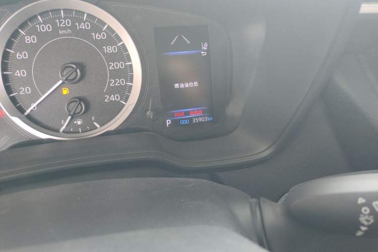 Used Toyota Corolla 2021 1.2T S-CVT Pioneer PLUS Edition Odometer Close Up