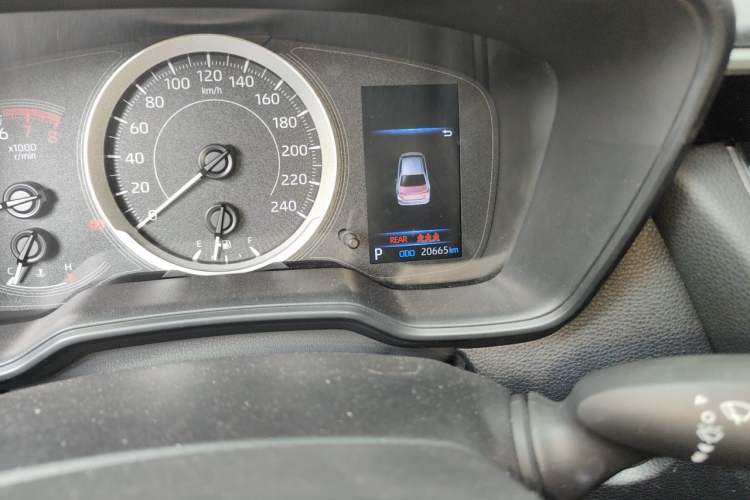 Used Toyota Corolla 2021 1.2T S-CVT Elite PLUS Edition Odometer Close Up
