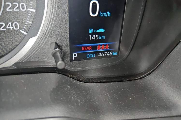 Used Toyota Corolla 2021 1.2T S-CVT Elite PLUS Edition Odometer Close Up