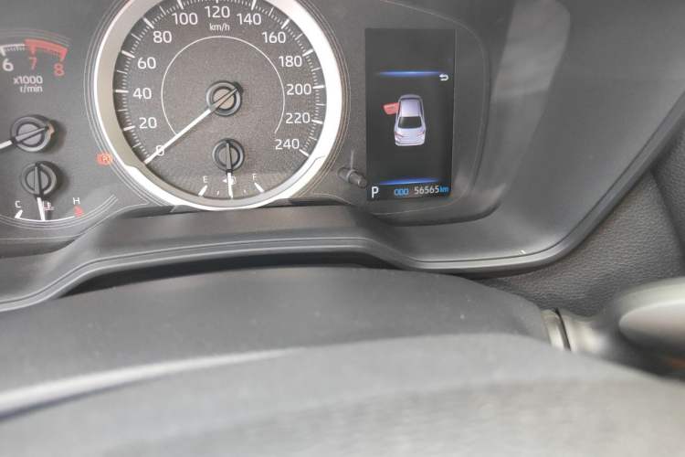 Used Toyota Corolla 2021 TNGA 1.5L CVT Pioneer Edition Odometer Close Up