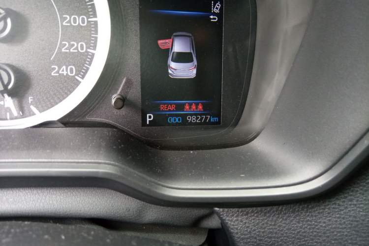 Used Toyota Corolla 2021 TNGA 1.5L CVT Pioneer Edition Odometer Close Up