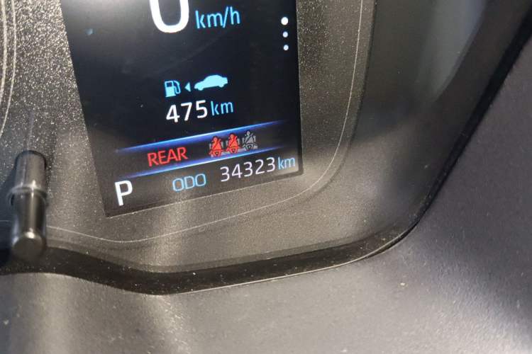 Used Toyota Corolla 2021 TNGA 1.5L CVT Pioneer Edition Odometer Close Up