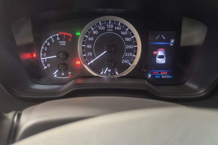 Used Toyota Corolla 2021 1.2T S-CVT Elite PLUS Edition Odometer Close Up