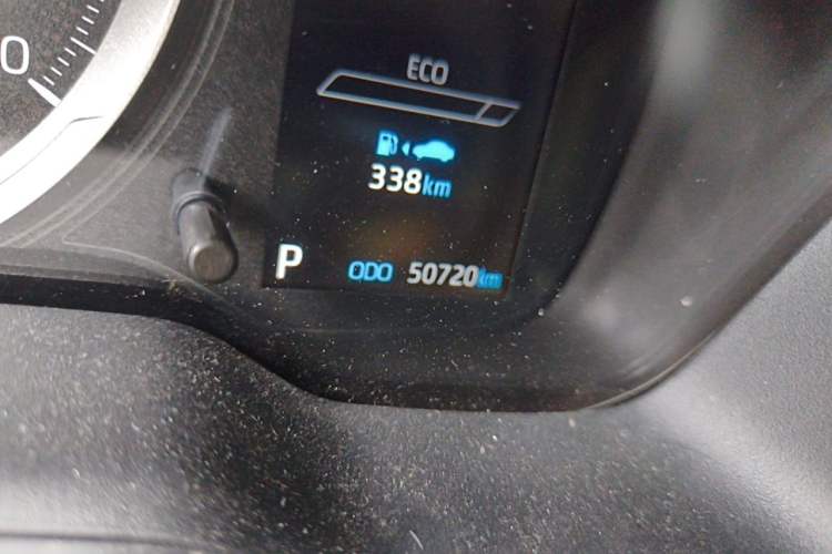 Used Toyota Corolla 2021 TNGA 1.5L CVT Pioneer Edition Odometer Close Up
