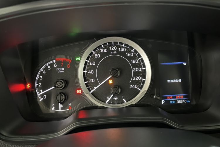 Used Toyota Corolla 2021 1.2T S-CVT Elite PLUS Edition Odometer Close Up