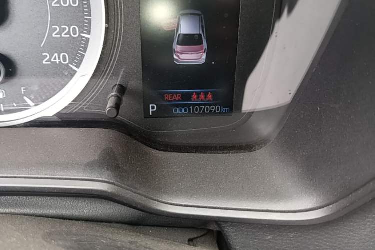 Used Toyota Corolla 2021 TNGA 1.5L CVT Elite CARE Edition Odometer Close Up