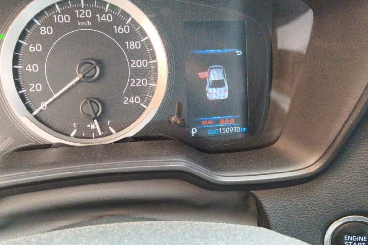 Used Toyota Corolla 2021 1.2T S-CVT Elite PLUS Edition Odometer Close Up