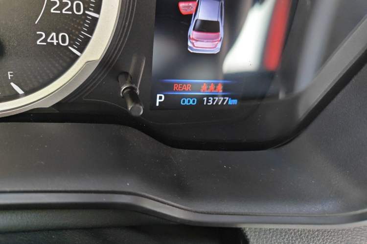 Used Toyota Corolla 2021 TNGA 1.5L CVT Pioneer Edition Odometer Close Up