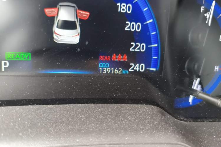 Used Toyota Corolla 2021 Dual-Motor 1.8L E-CVT Flagship Edition Odometer Close Up