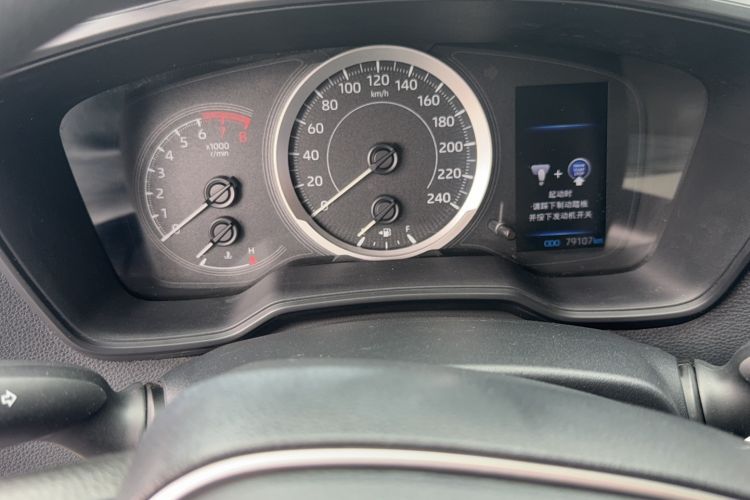 Used Toyota Corolla 2021 1.2T S-CVT Elite PLUS Edition Odometer Close Up