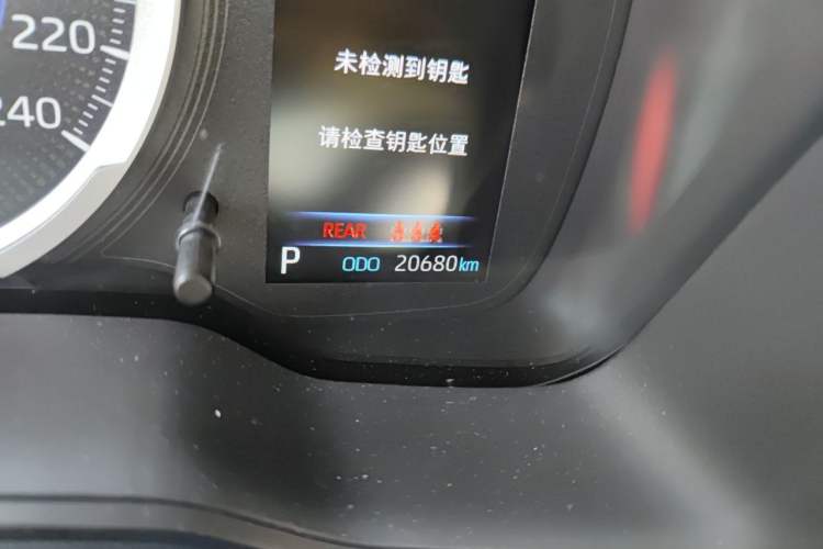 Used Toyota Corolla 2021 Dual-Motor 1.8L E-CVT Elite Edition Odometer Close Up
