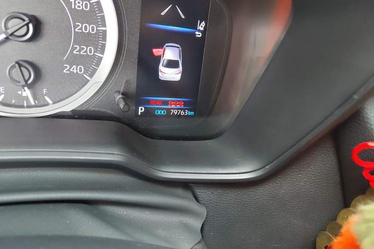 Used Toyota Corolla 2021 TNGA 1.5L CVT Pioneer Edition Odometer Close Up