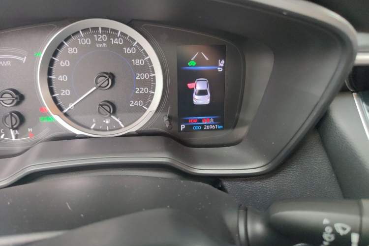 Used Toyota Corolla 2021 Dual-Motor 1.8L E-CVT Elite Edition Odometer Close Up