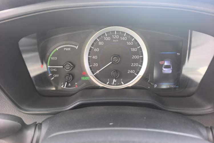 Used Toyota Corolla 2021 Dual-Motor 1.8L E-CVT Elite Edition Odometer Close Up