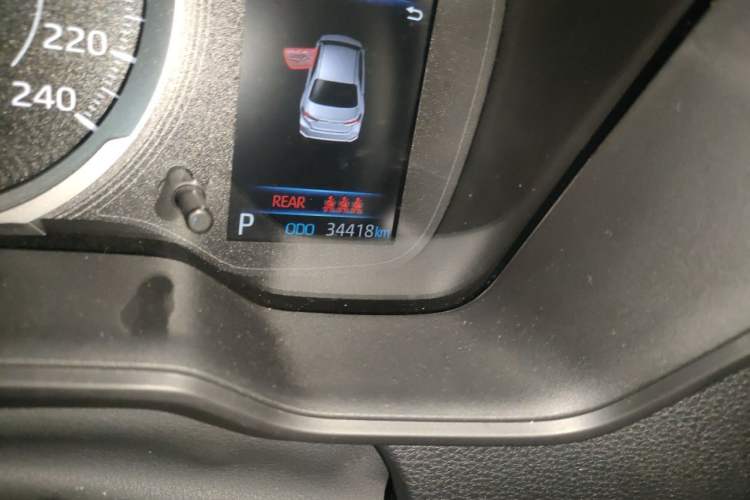 Used Toyota Corolla 2021 TNGA 1.5L CVT Pioneer Edition Odometer Close Up