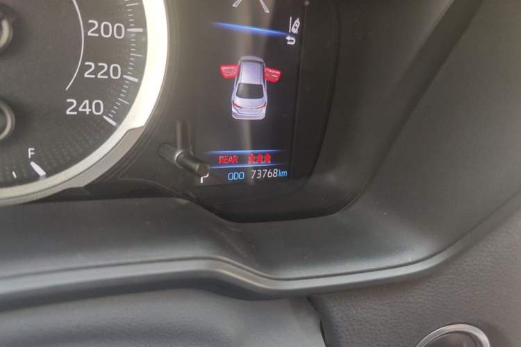 Used Toyota Corolla 2021 1.2T S-CVT Pioneer PLUS Edition Odometer Close Up